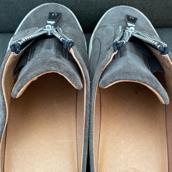 FRYE Lena style mules sneakers, with zippered details, size 6 - Picture 4 of 11